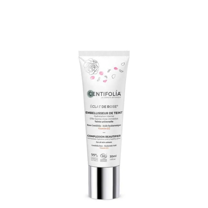 Embellisseur de teint bio Centifolia gamme éclat de rose - 30 ml