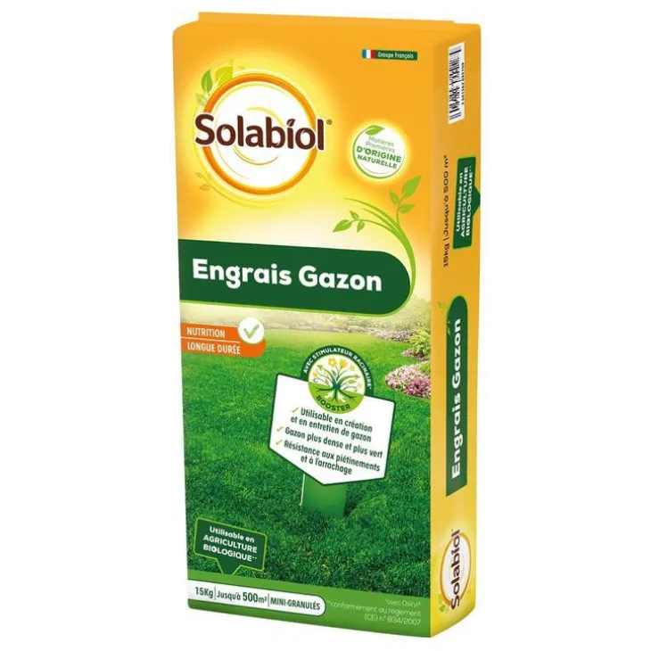 Engrais gazon 15 kg