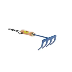 Ensemble de 2 outils de jardinage + 1 seau en métal pour enfant