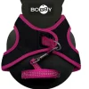 Ensemble sellerie pour chat coloris fuchsia pack harnais et laisse Bobby Safe - Taille XS