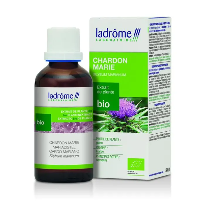 EPF chardon Marie bio. Le flacon de 50 ml