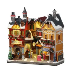 Façade Vail Village Lemax Village à la montagne – 28 x 11,5 x 27 cm