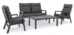 Fauteuil inclinable KLEDI - Anthracite - BIZZOTTO