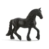 Figurine Jument Frison plastique 12,6x3,4x11 cm à partir de 5 ans