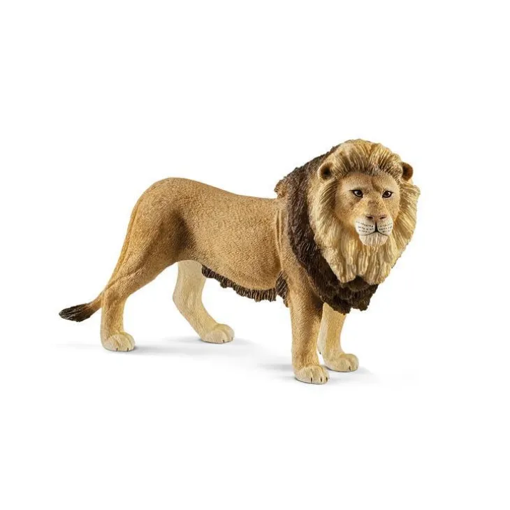 Figurine Lion Série Animaux sauvages 12x3,6x7,3 cm