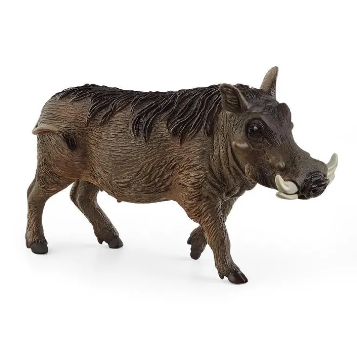Figurine Phacochère plastique 8,2x2,7x4,9 cm 3-8 ans