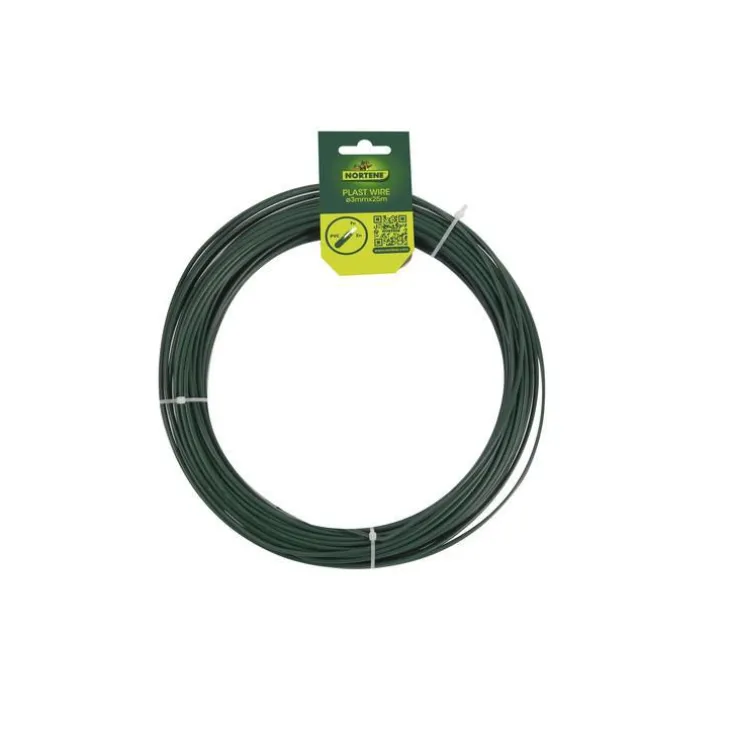 Fil de tension en métal plastifié, 25 m X Ø 3 mm