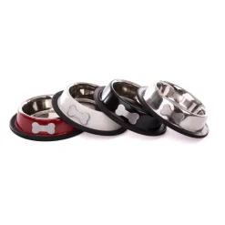 Gamelle en inox pour chien Martin Sellier - 400 ml