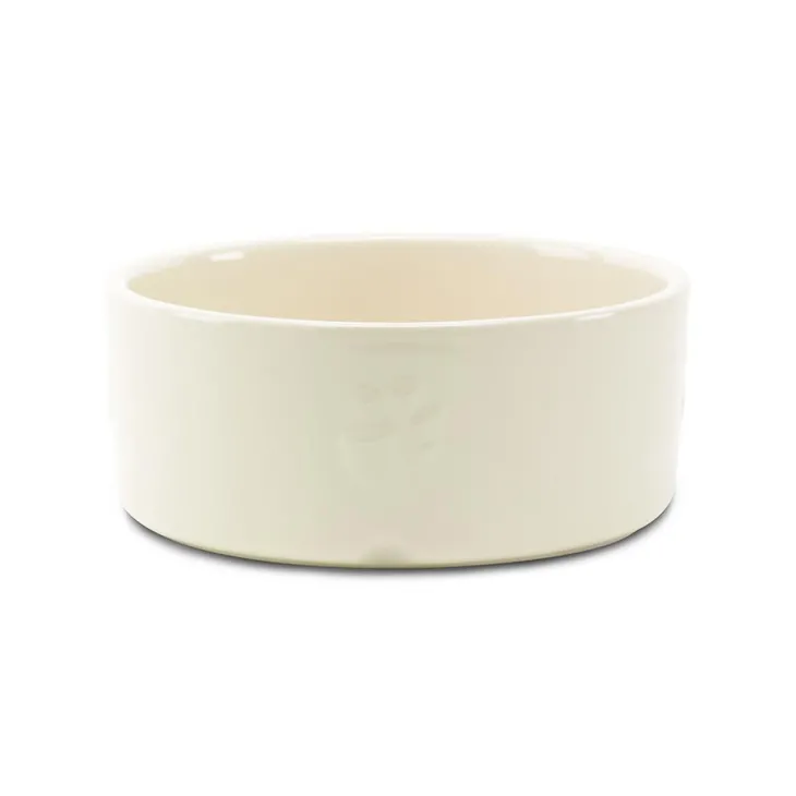 Gamelle repas pour chien coloris beige clair en grès Scruffs – 19 x 19 x 8,5 cm