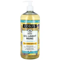 Gel lavant mains lavande citron bio Coslys - 1 L
