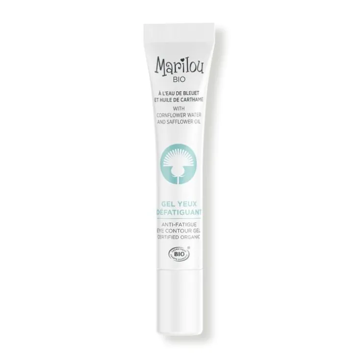 Gel yeux défatigant flacon 15 ml blanc