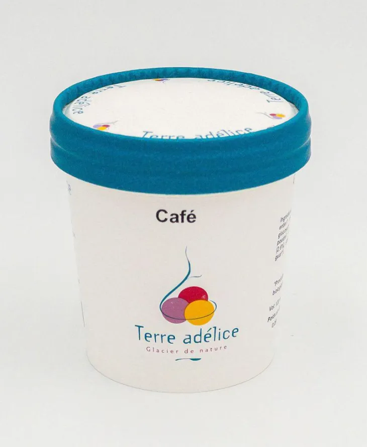 Glace café Terre Adélice - Pot de 120 ml
