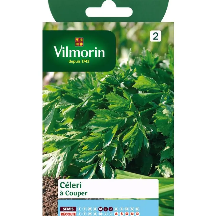 Graines de céléri à couper Vilmorin - graines à semer