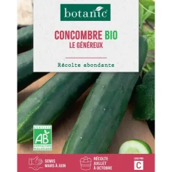 Graines de concombre le généreux bio botanic® - graines à semer