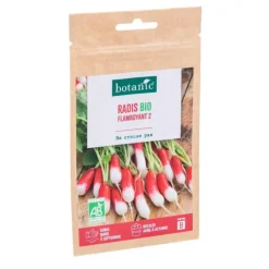 Graines de radis flamboyant 2 bio botanic® - graines à semer