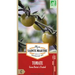 Graines de Tomate green doctor’s frosted bio Ferme de Sainte Marthe - graines à semer