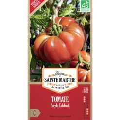 Graines de Tomate Purple Calabash bio Ferme de Sainte Marthe - graines à semer