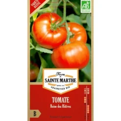 Graines de Tomate Reine des hâtives bio Ferme de Sainte Marthe - graines à semer