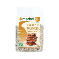 Graines de tournesol bio Markal sachet - 500 g
