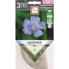 Graines présemées de Lin vivace bleu bio Ernest Turc - 3 ronds de 10 cm