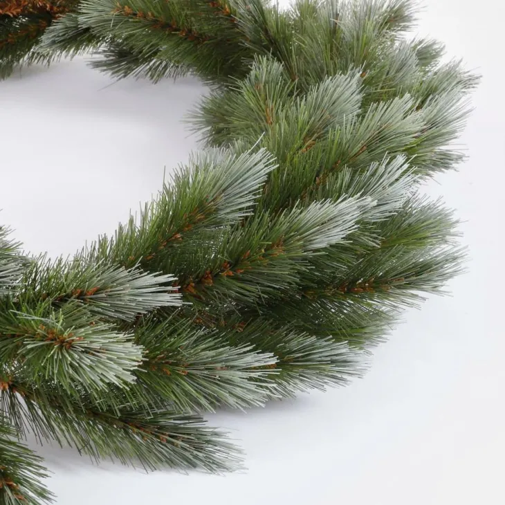 Guirlande de Noël Pittsburgh en sapin artificiel enneigé - 270 cm
