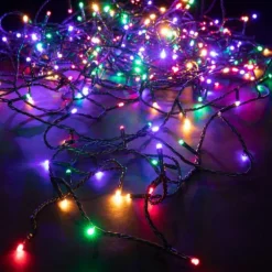 Guirlande lumineuse LED à lumière animée multicolore sur secteur - 25 m