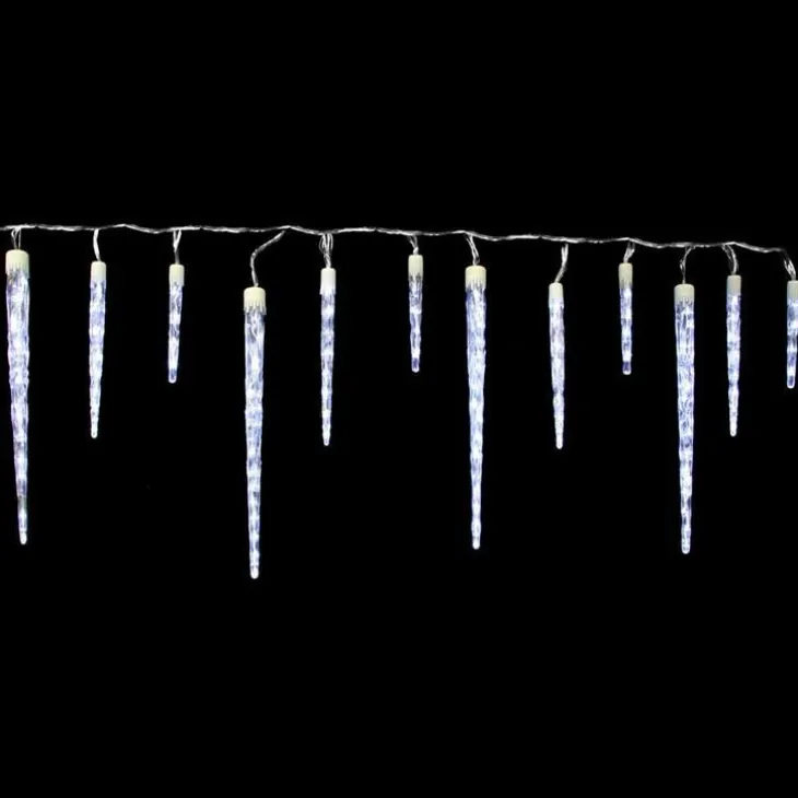 Guirlande lumineuse LED à lumière animée blanc sur secteur - 3 m