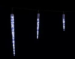 Guirlande lumineuse LED à lumière animée blanc sur secteur - 3 m