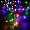 Guirlande lumineuse LED à lumière animée multicolore sur secteur - 20 m
