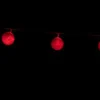 Guirlande lumineuse LED à lumière fixe rouge sur secteur - 3,40 m
