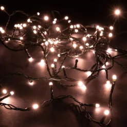 Guirlande lumineuse LED à lumière animée blanc chaud - 6 m
