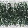 Guirlande verte pointes blanches en plastique coloris vert Ø 100 mm - 3 m