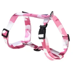Harnais camouflage rose Bobby taille S