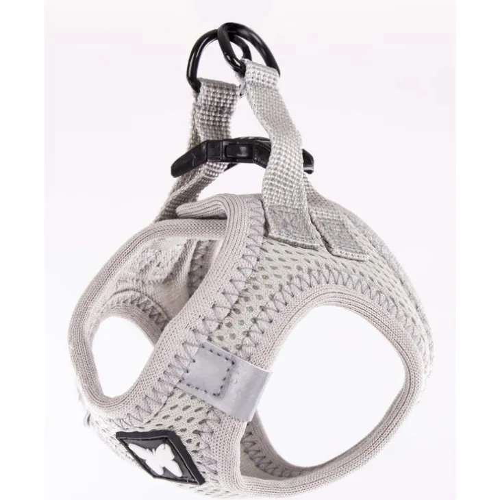 Harnais Mesh gris pour chien - S