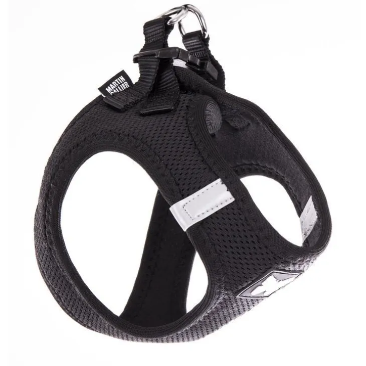 Harnais Mesh noir pour chien - M