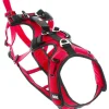 Harnais pour chien coloris rouge I-Dog Confort Trek - Taille L