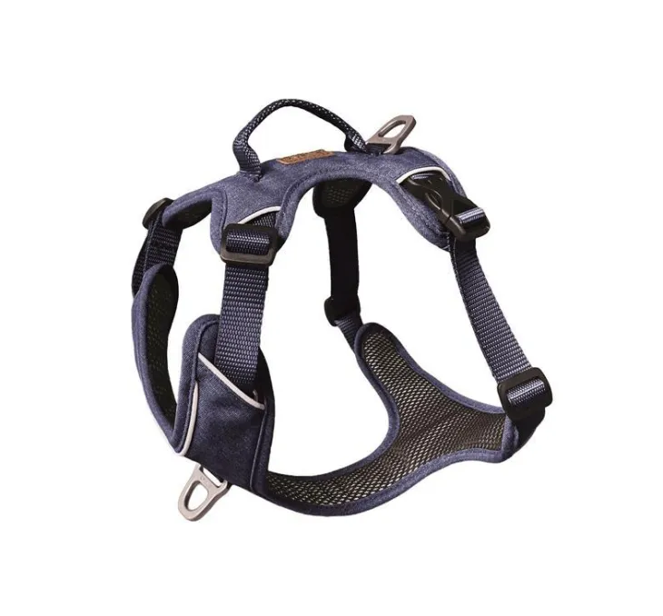 Harnais pour chien coloris bleu foncé Kyflie Momentum Urban - Taille 3
