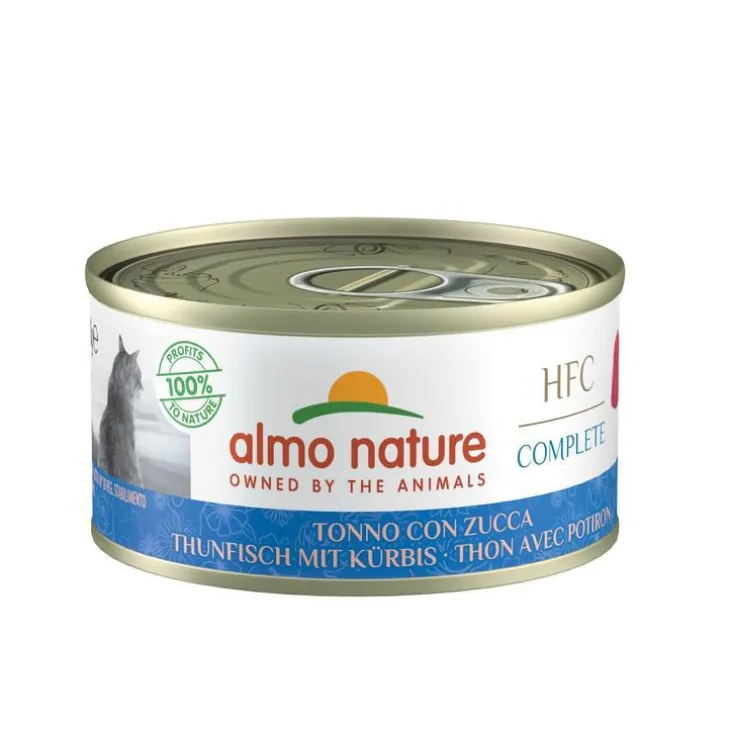 HFC Complete Thon avec Potiron pour chat 70 g