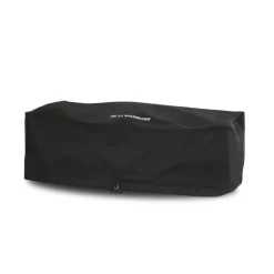 Housse pour plancha 75 cm à poser en polyester enduit PVC noir