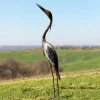 Héron classique métal moyen modèle