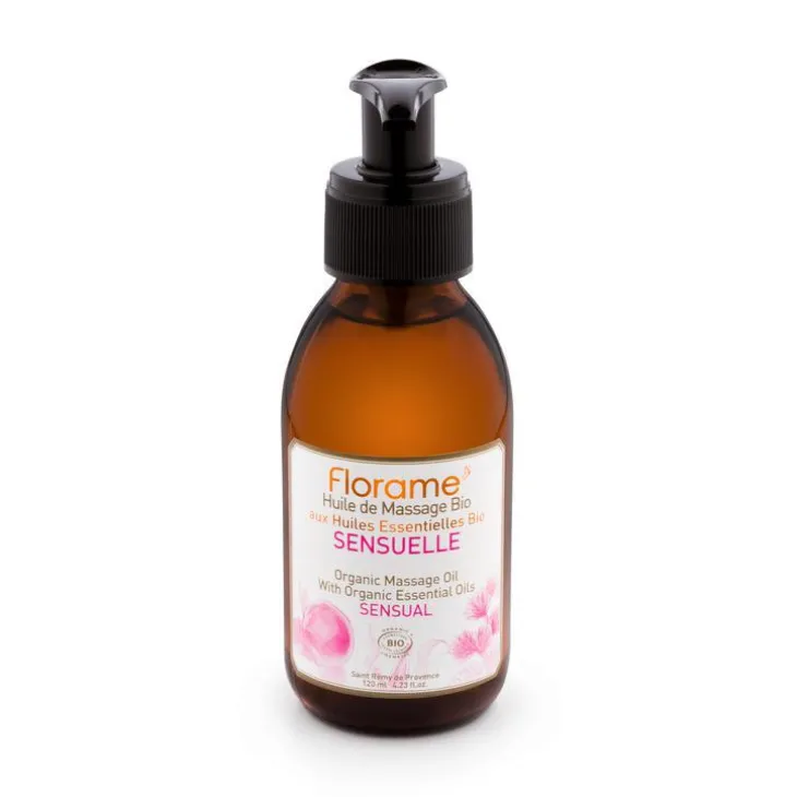 Huile de massage sensuelle 120 ml