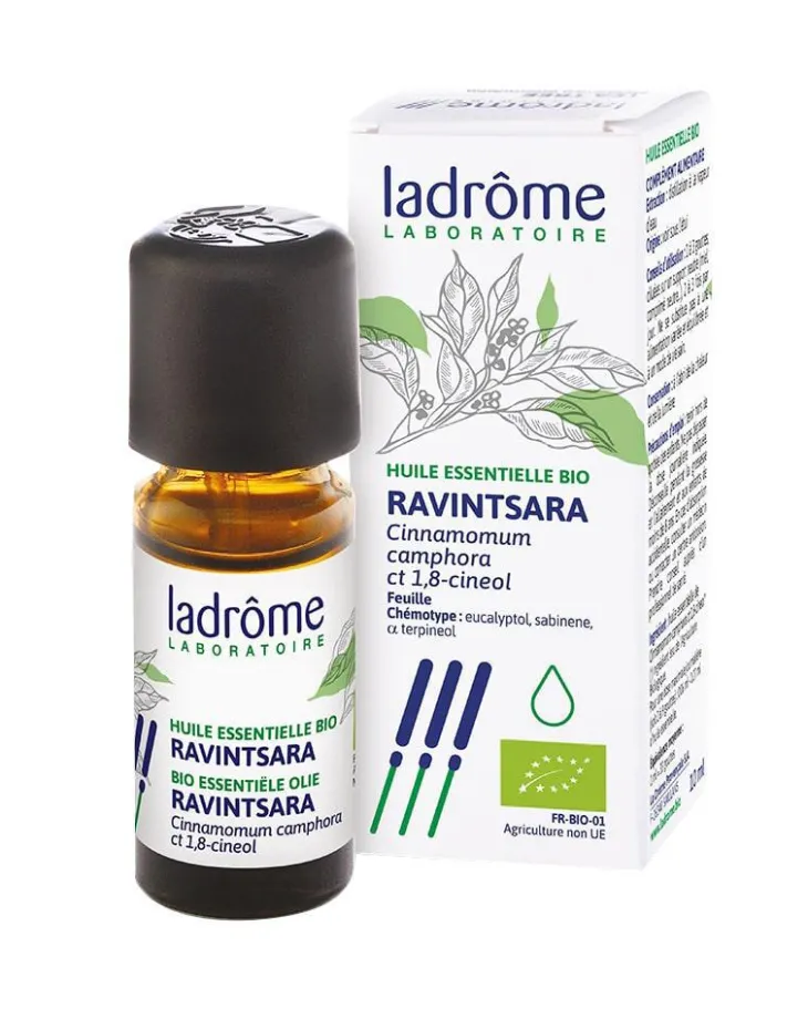 Huile essentielle bio de Ravintsara Ladrôme - 10 ml