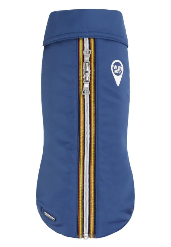 Imper pour chien coloris marine Wouapy GPS - Taille 40