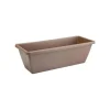 Jardinière Barcelona Elho de 18 L coloris taupe 90 x 19 x 15 cm