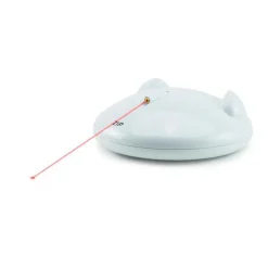 Jouet électronique pour chat coloris blanc Zip Laser PetSafe Frolicat