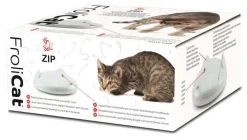 Jouet électronique pour chat coloris blanc Zip Laser PetSafe Frolicat