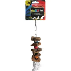 Jouet tiramisu pako bec tyrol multicolore 25 cm