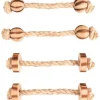 Jouets pour rongeurs avec corde, disques et balles en bois 15 cm x 4