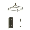 Kit pour kiosque de jardin en métal coloris rouille Vitis in Situ - 180 x H 240 cm