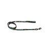 Laisse chat à motif 10 mm coloris noir - 100 cm